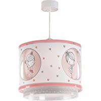 Dalber Sweet Dance Lámpara infantil de Techo Colgante Bailarinas- rosa